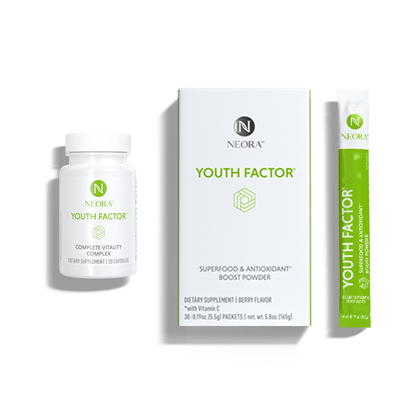 Image display of Youth Factor® Combo Pack on a white background.